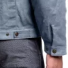 Eisenhower Jacket de lona totalmente encerada