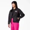 Eisenhower Jacket para mujer en apoyo a la concienciación sobre el cáncer de mama Eisenhower Jacket para mujer en apoyo a la concienciación sobre el cáncer de mama