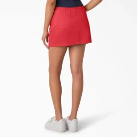 Falda de carpintero de cintura alta para mujer