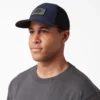 Gorra de camionero de malla con parche con el logotipo Gorra de camionero de malla con parche con el logotipo