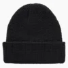 Gorro con vuelta de punto waffle
