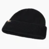 Gorro con vuelta de punto waffle