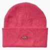 Gorro de punto con puño para la concienciación sobre el cáncer de mama