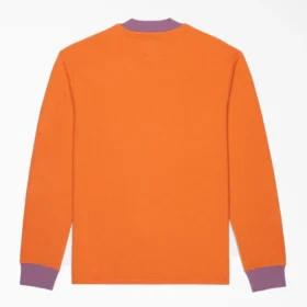 Jersey de punto waffle bordado Brain Dead
