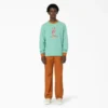 Jersey de punto waffle bordado Brain Dead