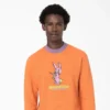 Jersey de punto waffle bordado Brain Dead