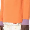 Jersey de punto waffle bordado Brain Dead