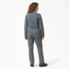 Mono de manga larga con rayas Hickory de corte holgado para mujer Mono de manga larga con rayas Hickory de corte holgado para mujer
