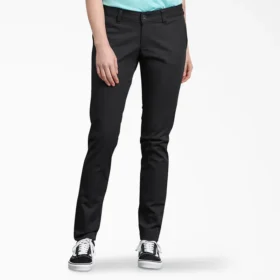 Pantalones ajustados de pierna estrecha para mujer