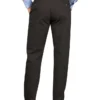 Pantalones caqui de corte recto y pierna estrecha con frente liso Pantalones caqui de corte recto y pierna estrecha con frente liso