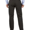 Pantalones caqui de corte relajado, pierna cónica y cintura cómoda