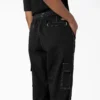 Pantalones cargo con cordón para mujer