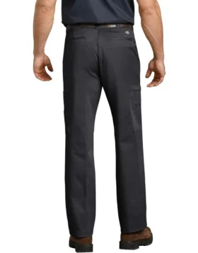 Pantalones cargo de algodón de corte holgado industrial