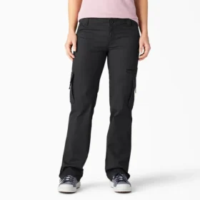 Pantalones cargo de corte recto y ajuste holgado para mujer Pantalones cargo de corte recto y ajuste holgado para mujer