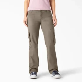 Pantalones cargo de corte recto y ajuste holgado para mujer Pantalones cargo de corte recto y ajuste holgado para mujer