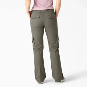 Pantalones cargo de corte recto y ajuste holgado para mujer Pantalones cargo de corte recto y ajuste holgado para mujer