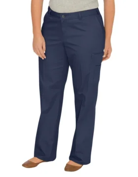 Pantalones cargo de corte recto y corte holgado para mujer