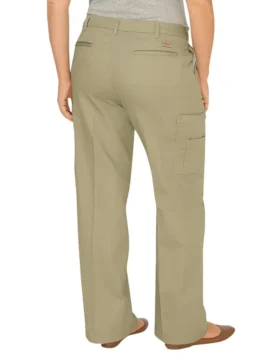 Pantalones cargo de corte recto y corte holgado para mujer
