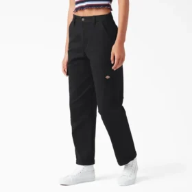 Pantalones cargo de corte relajado y largo recortado para mujer Pantalones cargo de corte relajado y largo recortado para mujer