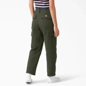 Pantalones cargo de corte relajado y largo recortado para mujer Pantalones cargo de corte relajado y largo recortado para mujer