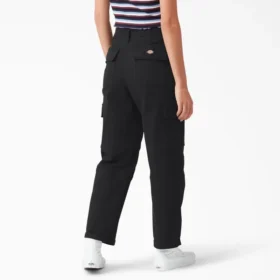 Pantalones cargo de corte relajado y largo recortado para mujer Pantalones cargo de corte relajado y largo recortado para mujer