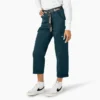 Pantalones cargo de corte relajado y largo recortado para mujer Pantalones cargo de corte relajado y largo recortado para mujer