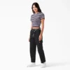 Pantalones cargo de corte relajado y largo recortado para mujer Pantalones cargo de corte relajado y largo recortado para mujer