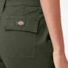 Pantalones cargo de corte relajado y largo recortado para mujer Pantalones cargo de corte relajado y largo recortado para mujer