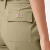 Pantalones cargo de corte relajado y largo recortado para mujer Pantalones cargo de corte relajado y largo recortado para mujer