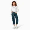 Pantalones cargo de corte relajado y largo recortado para mujer Pantalones cargo de corte relajado y largo recortado para mujer