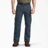 Pantalones cargo de lona con corte regular flexible