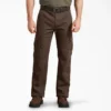 Pantalones cargo de lona con corte regular flexible