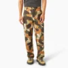 Pantalones cargo de lona con estampado de camuflaje Pantalones cargo de lona con estampado de camuflaje