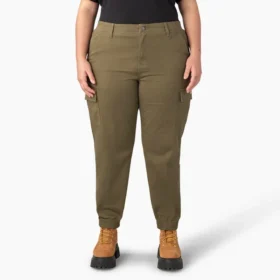 Pantalones cargo de talle alto para mujer tallas grandes Pantalones cargo de talle alto para mujer tallas grandes