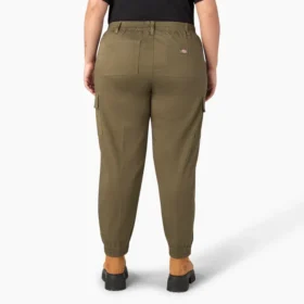 Pantalones cargo de talle alto para mujer tallas grandes Pantalones cargo de talle alto para mujer tallas grandes