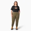 Pantalones cargo de talle alto para mujer tallas grandes Pantalones cargo de talle alto para mujer tallas grandes