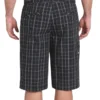 Pantalones cortos a cuadros de 13″ con corte regular y bolsillos multiusos