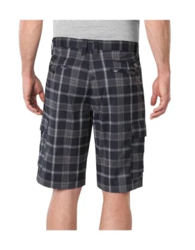 Pantalones cortos cargo a cuadros de corte holgado Performance Flex de 28 cm