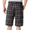 Pantalones cortos cargo a cuadros de corte holgado Performance Flex de 28 cm