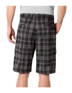 Pantalones cortos cargo a cuadros de corte holgado Performance Flex de 28 cm