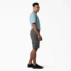 Pantalones cortos cargo de algodón de 28 cm con corte holgado y elástico