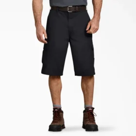 Pantalones cortos cargo de corte holgado, 33 cm