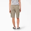 Pantalones cortos cargo de corte holgado para mujer, 28 cm