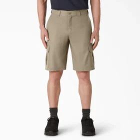 Pantalones cortos cargo de corte regular con cintura activa y tecnología Flex Cooling, 28 cm