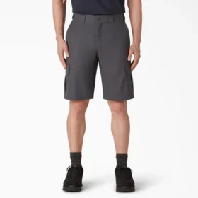 Pantalones cortos cargo de corte regular con cintura activa y tecnología Flex Cooling, 28 cm