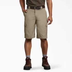 Pantalones cortos cargo de corte regular Flex, 28 cm