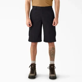 Pantalones cortos cargo Flex de corte holgado, 33 cm