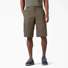 Pantalones cortos cargo Flex de corte holgado, 33 cm