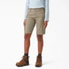 Pantalones cortos cargo ripstop para mujer, 23 cm Pantalones cortos cargo ripstop para mujer, 23 cm