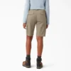 Pantalones cortos cargo ripstop para mujer, 23 cm Pantalones cortos cargo ripstop para mujer, 23 cm